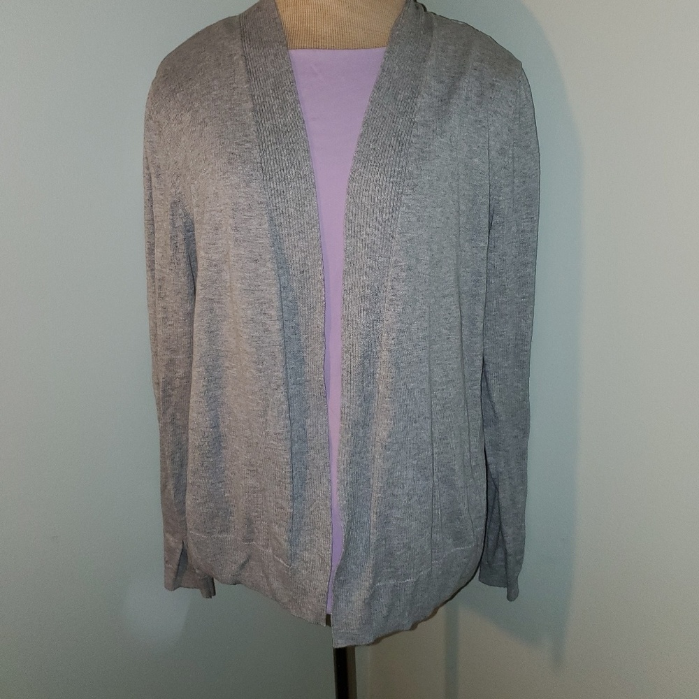 Gray Womens Cardigan! Size Large Old Navy